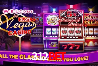 Descubra o Mundo do Cassino Online com 312bet